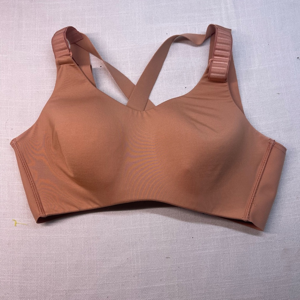 Lululemon Athletica Tan Cross-Back Bra